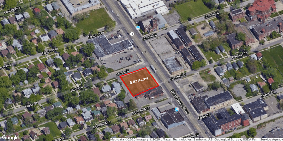 16121 Woodward Ave, Highland Park, MI à vendre - Photo de l’immeuble – Image 2 sur 2