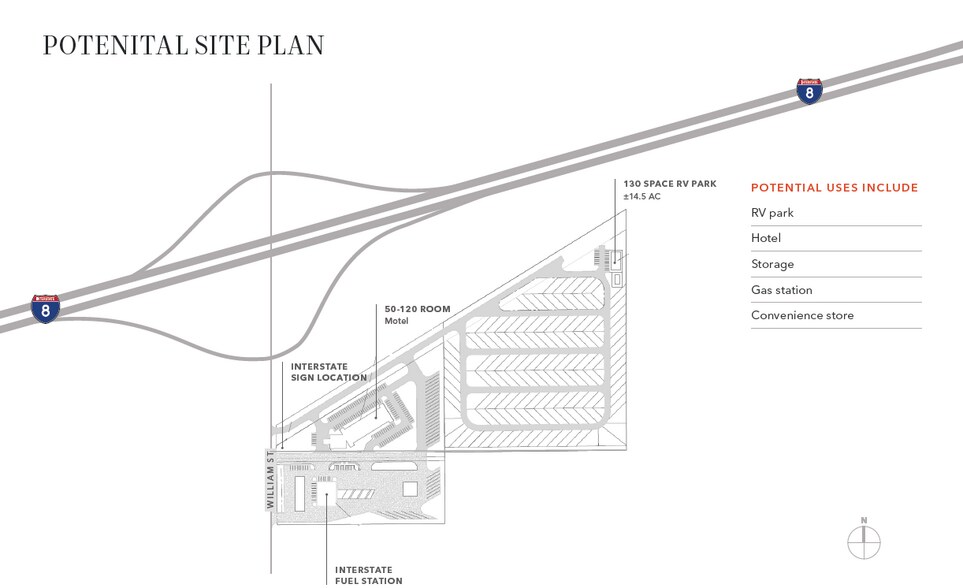 SEC I - 8 & S AVENUE 29E, Wellton, AZ à vendre - Plan cadastral – Image 2 sur 2