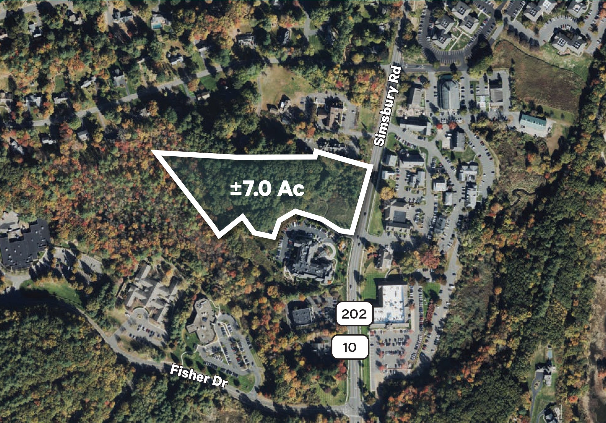 121 Simsbury Rd, Avon, CT à vendre Aérien– Image 1 sur 3