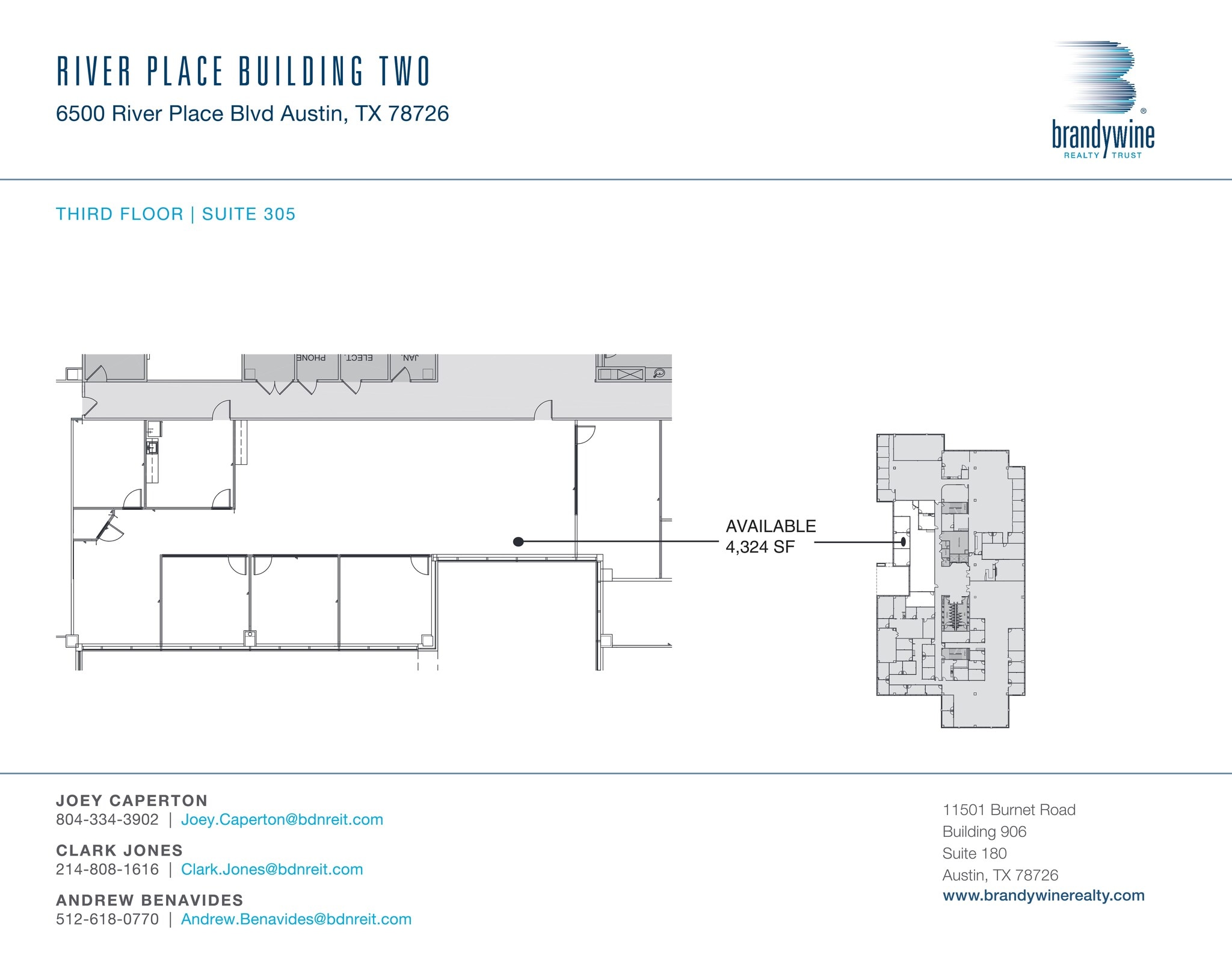 6500 River Place Blvd, Austin, TX à louer Plan de site– Image 1 sur 1