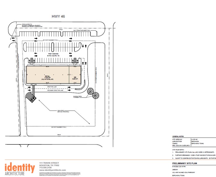 919 State Highway 46 E, Boerne, TX à louer - Plan de site – Image 2 sur 2