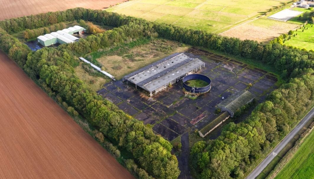 Former Sunhill Mushroom Composting Facility, Poulton à louer Aérien– Image 1 sur 2