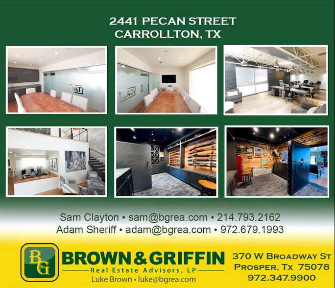 2441 Pecan St, Carrollton, TX à louer - Photo de l’immeuble – Image 2 sur 11