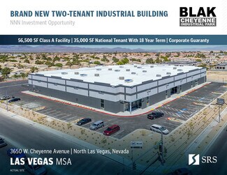Plus de détails pour 3650 W Cheyenne Ave, North Las Vegas, NV - Industriel/Logistique à vendre