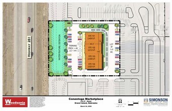 1480 Conestoga Dr, Grand Island, NE à louer Plan de site– Image 1 sur 4