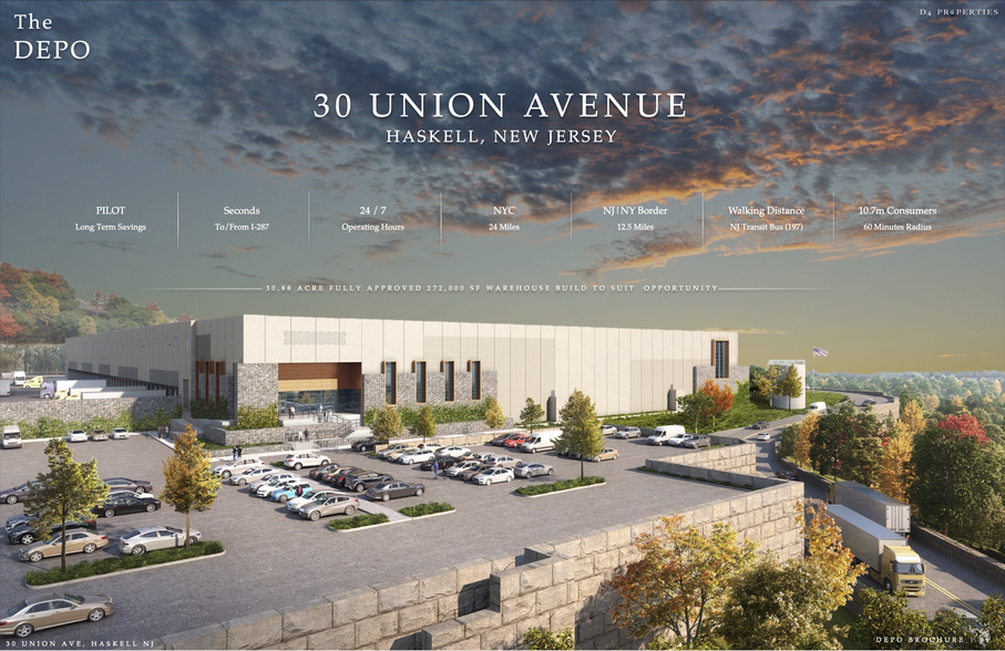 30 Union Ave, Haskell, NJ à louer - Photo de l’immeuble – Image 1 sur 4