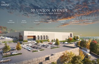Plus de détails pour 30 Union Ave, Haskell, NJ - Industriel/Logistique à louer