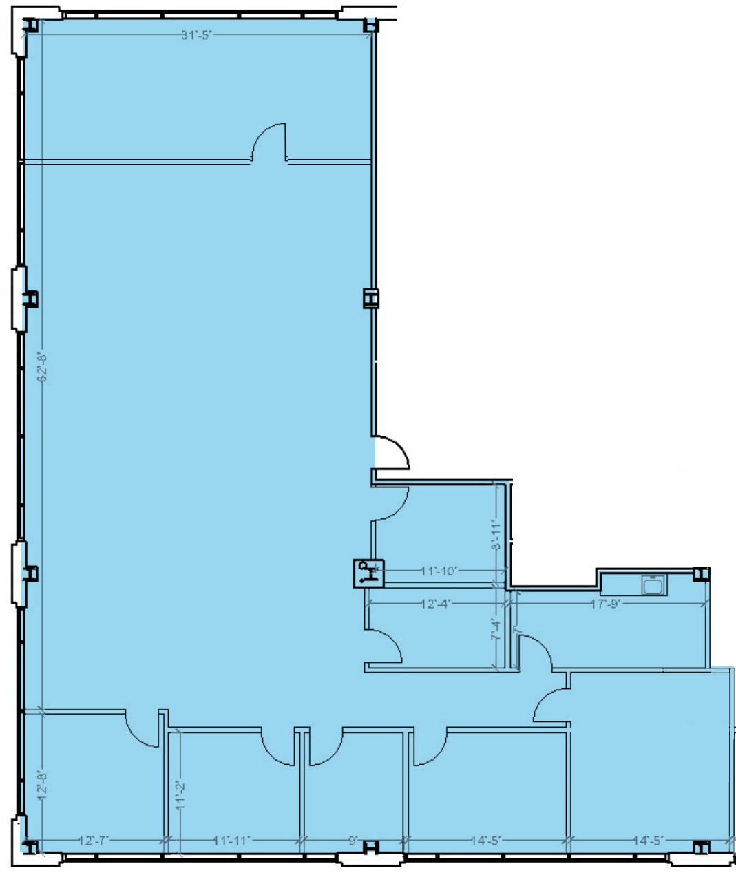 125 Emeryville Dr, Cranberry Township, PA à louer Plan d’étage– Image 1 sur 2
