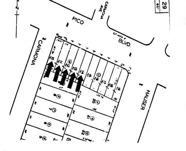 5470 W Pico Blvd, Los Angeles, CA à louer - Plan cadastral – Image 3 sur 3