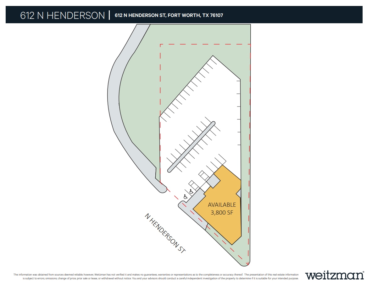 612 N Henderson St, Fort Worth, TX à vendre Plan d’étage– Image 1 sur 1