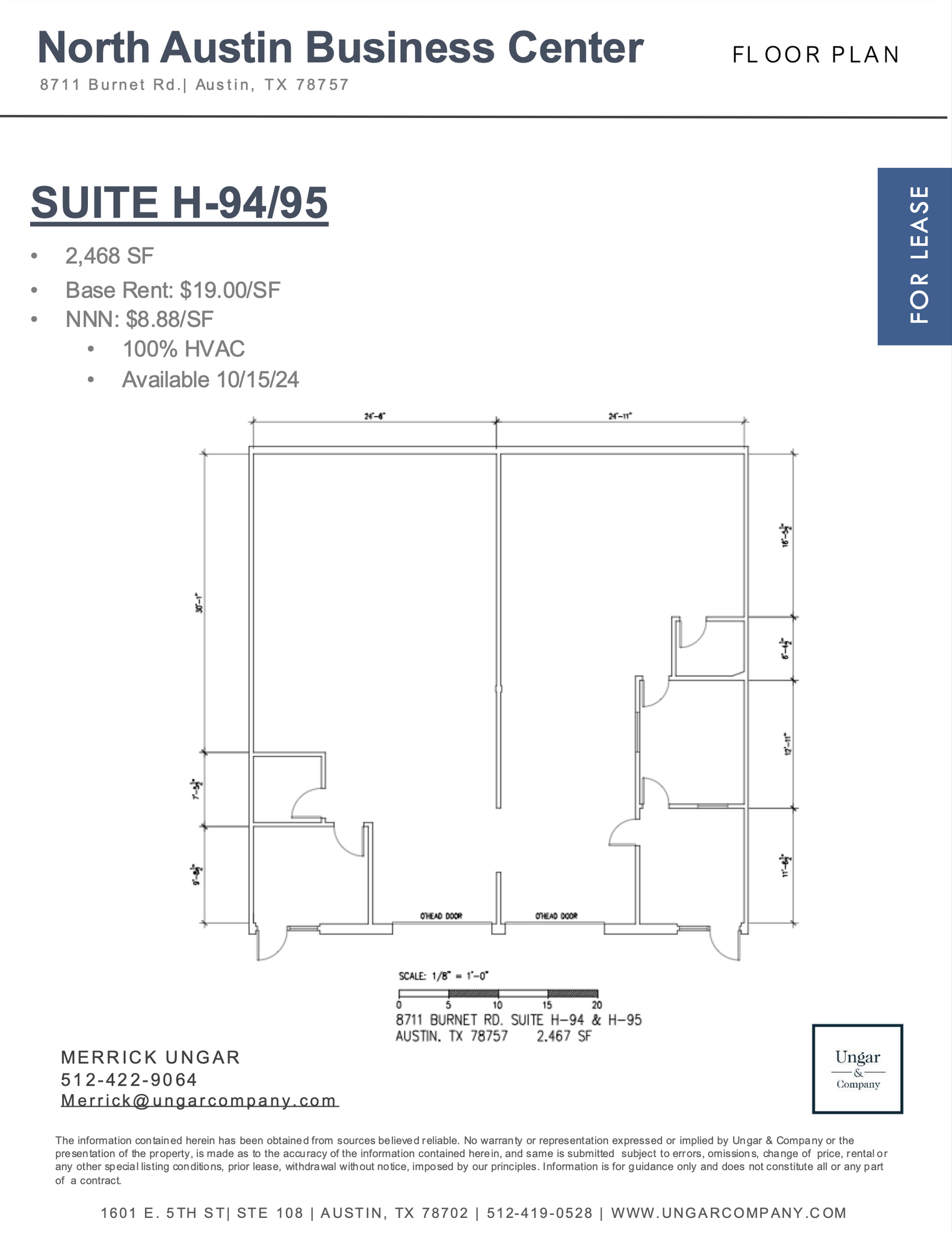 8711 Burnet Rd, Austin, TX à louer Plan d’étage– Image 1 sur 1