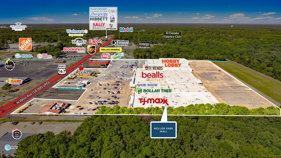 1826-2133 North West Avenue, El Dorado, AR à vendre - Photo de l’immeuble – Image 3 sur 5