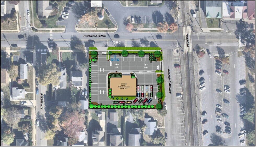 555 Warren Ave, Spring Lake Heights, NJ à vendre - Plan de site – Image 3 sur 3