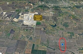 Plus de détails pour TBD County Road 405, Taylor, TX - Terrain à vendre