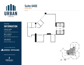 222 W Las Colinas Blvd, Irving, TX à louer Plan d’étage– Image 1 sur 1