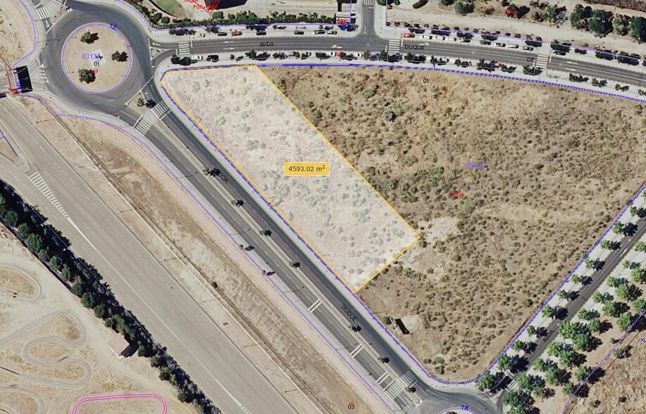 Avenida Duque de Ahumada, s/n, Mérida, Badajoz à vendre - Plan d’étage – Image 1 sur 4