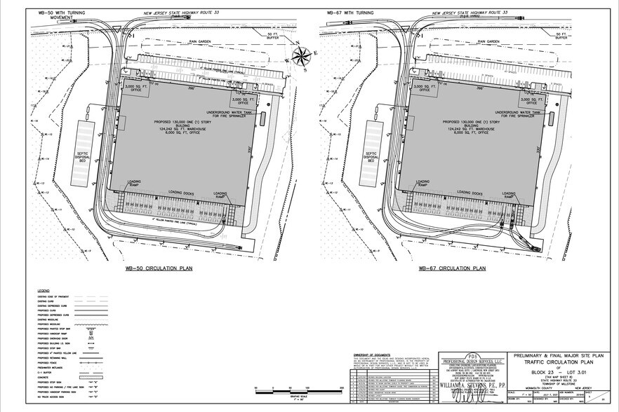 535 Highway 33, Millstone, NJ à louer - Plan de site – Image 3 sur 12