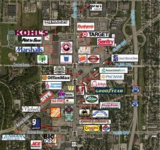 11064 W National Ave, West Allis, WI - VUE AÉRIENNE vue de carte