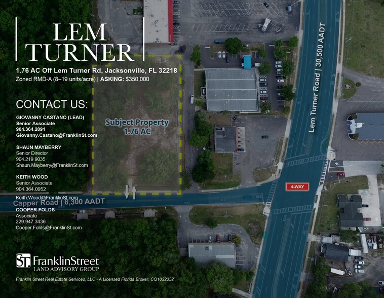 0 Lem Turner Rd, Jacksonville, FL à vendre - Photo de l’immeuble – Image 3 sur 3