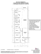 6 N Abel St, Milpitas, CA à louer Plan d’étage– Image 1 sur 1