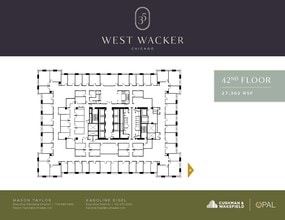35 W Wacker Dr, Chicago, IL à louer Plan d’étage– Image 1 sur 1