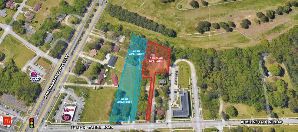 5805 Burton Station Rd, Virginia Beach, VA à vendre - Plan cadastral – Image 1 sur 2