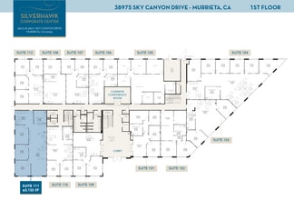 38975 Sky Canyon Dr, Murrieta, CA à louer Plan d’étage– Image 1 sur 1