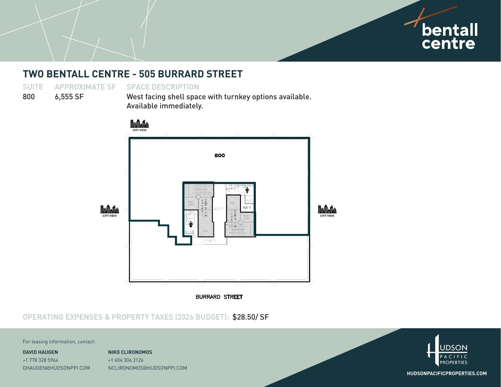555 Burrard St, Vancouver, BC à louer Plan d’étage– Image 1 sur 1