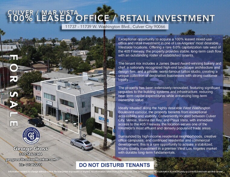 11737-11739 W Washington Blvd, Los Angeles, CA à vendre - Photo de l’immeuble – Image 2 sur 8
