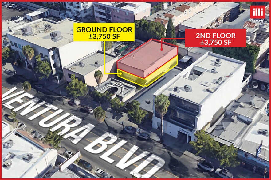 14252 Ventura Blvd, Sherman Oaks, CA à louer - Aérien – Image 2 sur 4