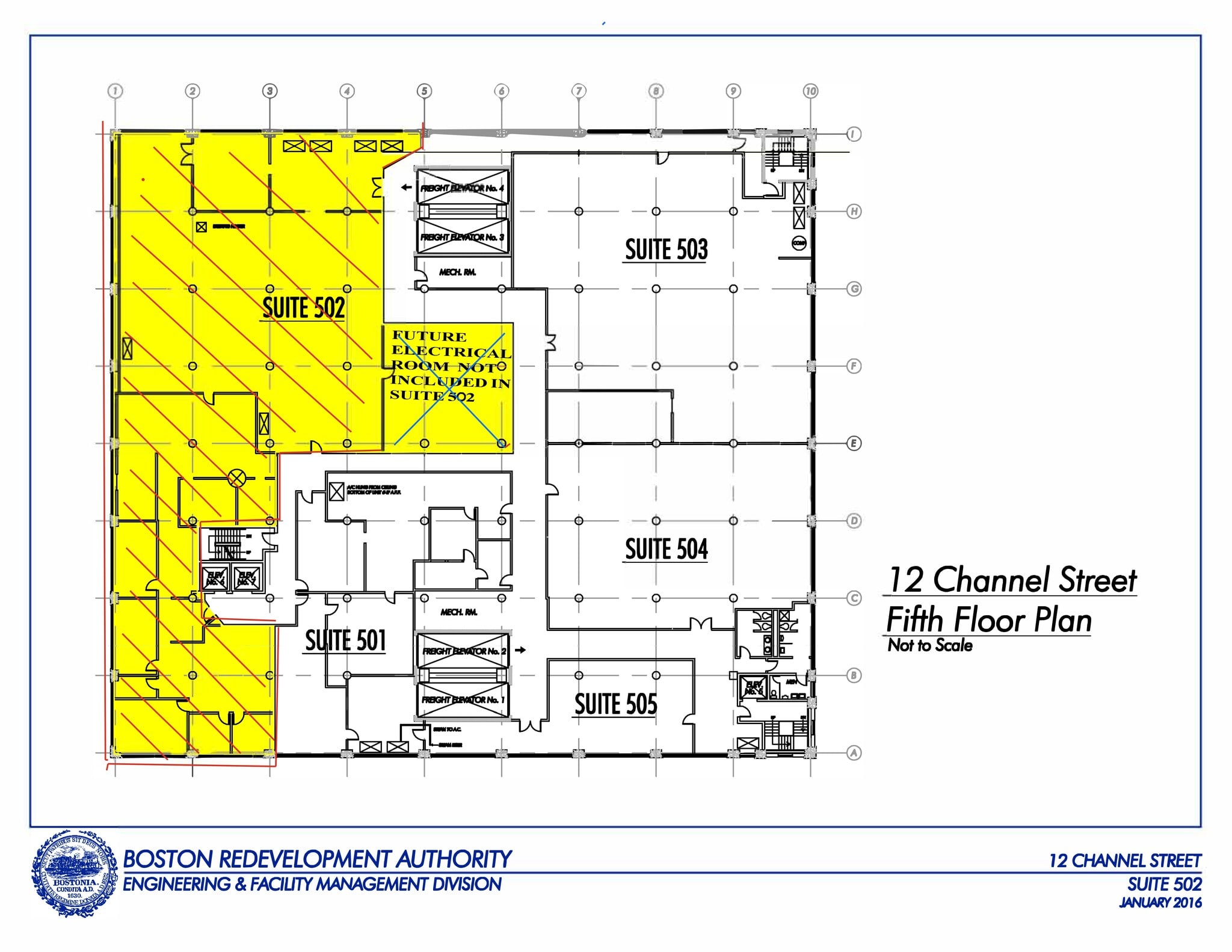 12 Channel St, Boston, MA à louer Plan de site– Image 1 sur 1