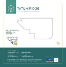 11209 N Tatum Blvd, Phoenix, AZ à louer Plan d’étage– Image 1 sur 2