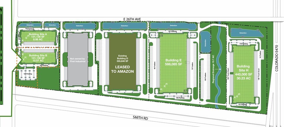 22010 E 26th Ave, Aurora, CO à vendre - Plan de site – Image 2 sur 3