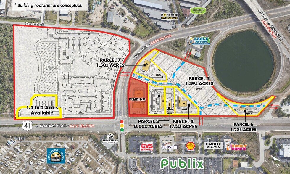 US-41 Hwy, Fort Myers, FL à vendre - Plan de site – Image 3 sur 8