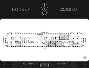 2 N Riverside Plz, Chicago, IL à louer Plan d’étage– Image 2 sur 2