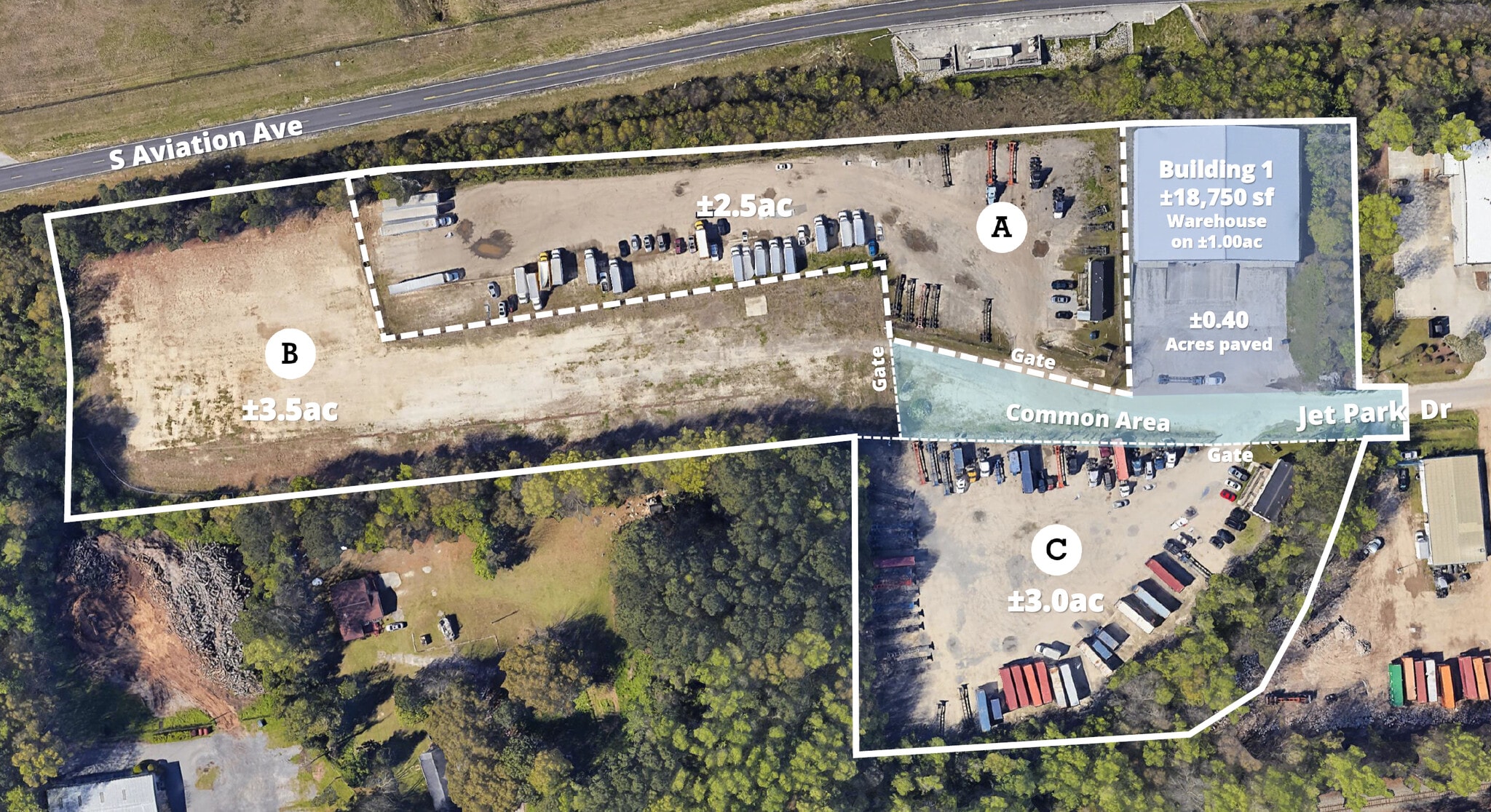 6643 Jet Park Rd, North Charleston, SC à louer Photo de l’immeuble– Image 1 sur 6