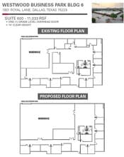 1801 Royal Ln, Farmers Branch, TX à louer Plan d’étage– Image 1 sur 1