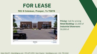Plus de détails pour 881 Coleman st, Prosper, TX - Local commercial à louer