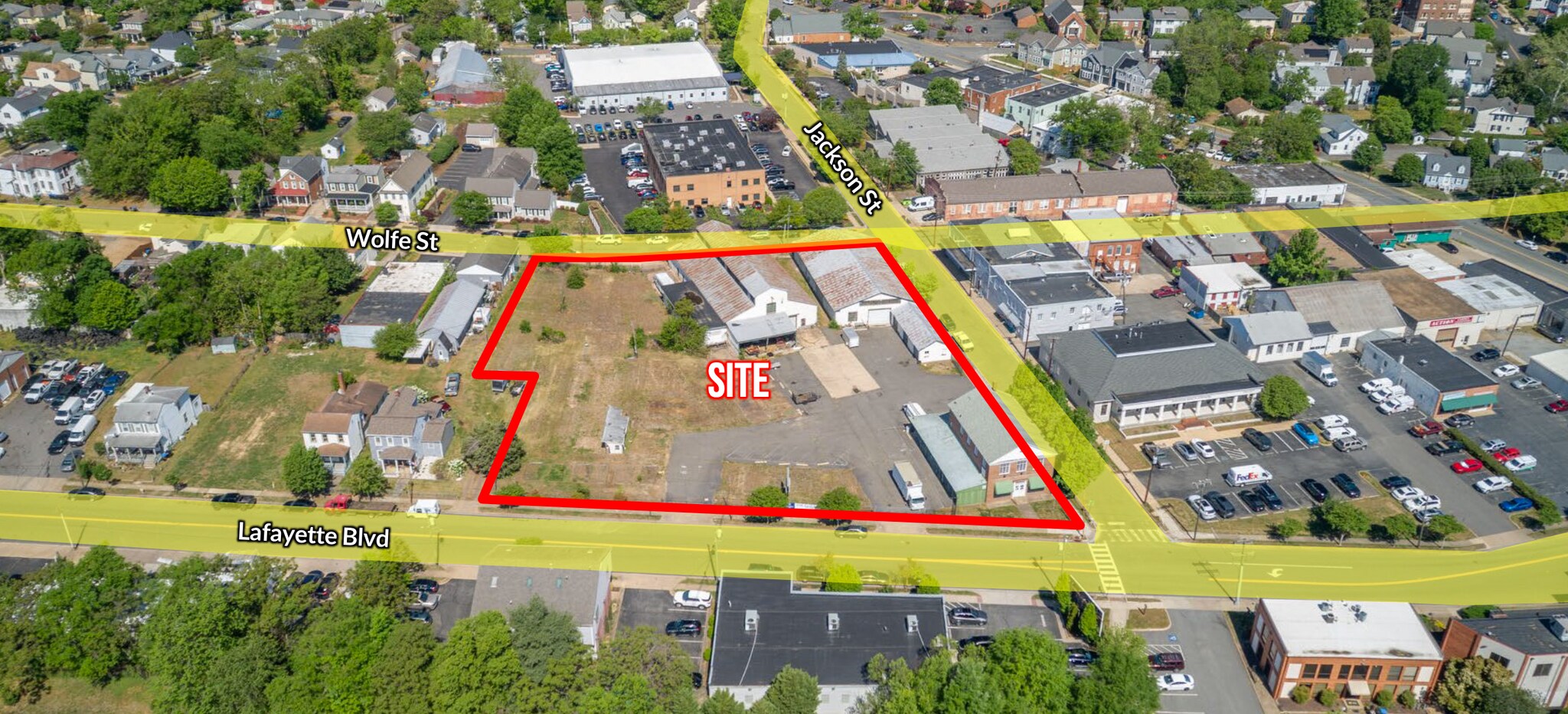 Roxbury Mills Redevelopment Opportunity portefeuille de 4 biens à vendre sur LoopNet.fr Aérien– Image 1 sur 9