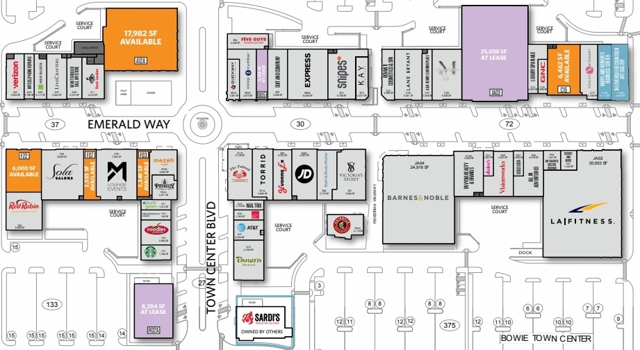 15606 Emerald Way, Bowie, MD à louer Plan de site– Image 1 sur 1