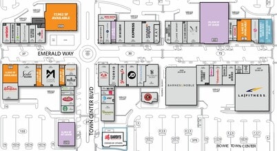 15606 Emerald Way, Bowie, MD à louer Plan de site– Image 1 sur 1
