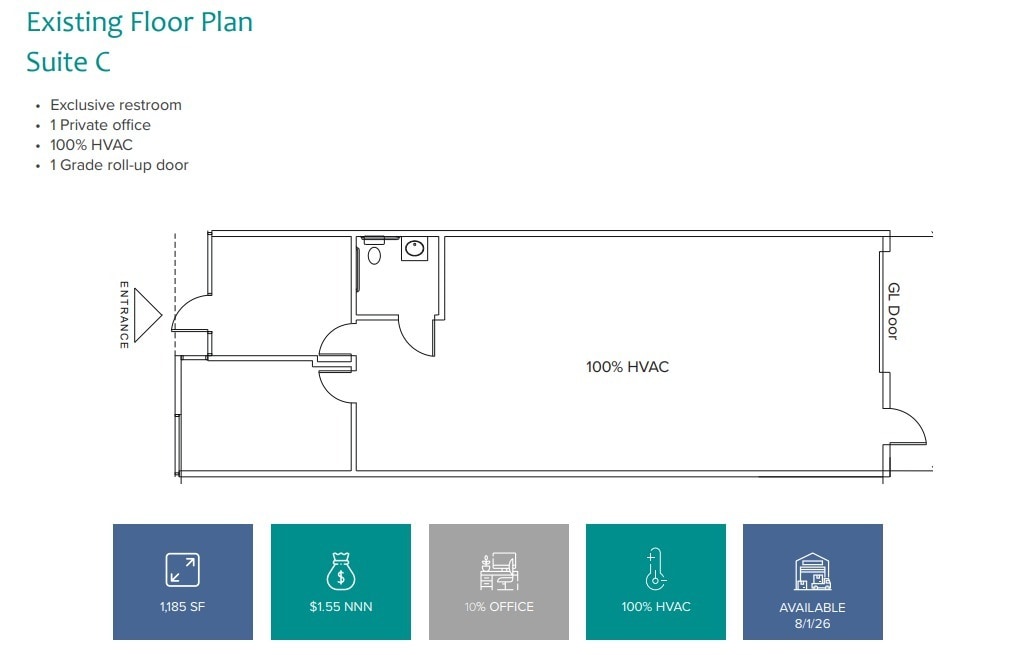 2720 Loker Ave W, Carlsbad, CA à louer Plan d’étage– Image 1 sur 1