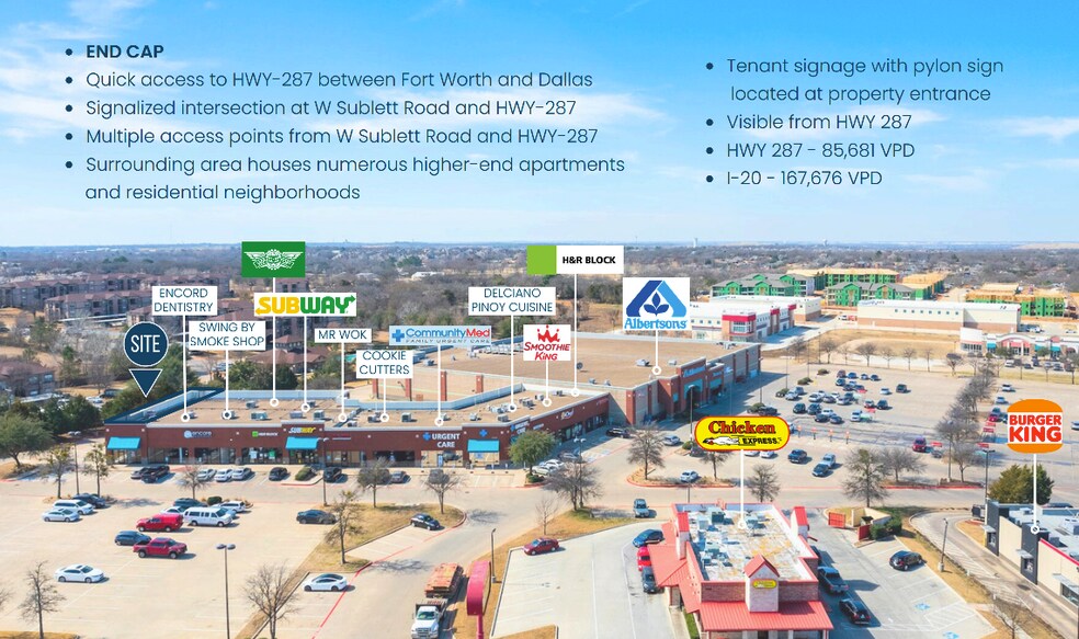 6220-6230 US 287 HWY, Arlington, TX à louer - Photo de l’immeuble – Image 1 sur 17