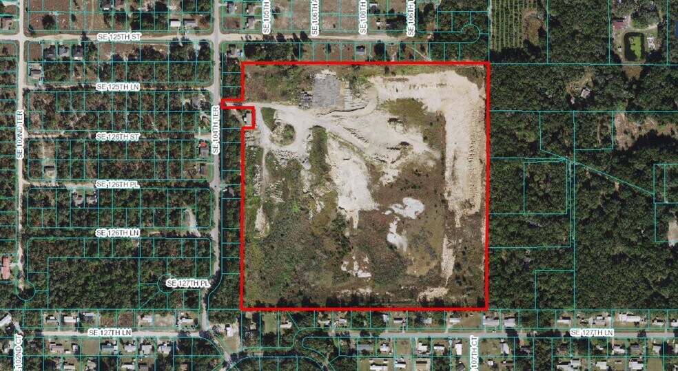 12557 SE 104th Ter, Belleview, FL à vendre - Aérien – Image 1 sur 2