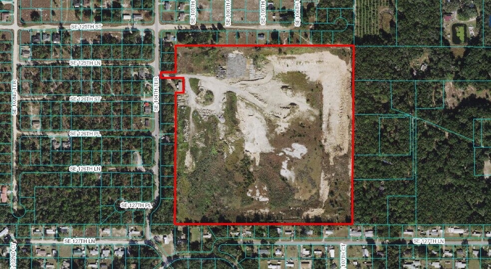 12557 SE 104th Ter, Belleview, FL à vendre - Aérien – Image 1 sur 2