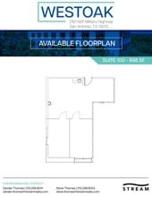 2161 NW Military Hwy, San Antonio, TX à louer Plan d’étage– Image 1 sur 1