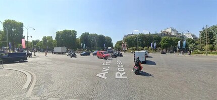 Paris, PAR - Vue aérienne  vue de carte