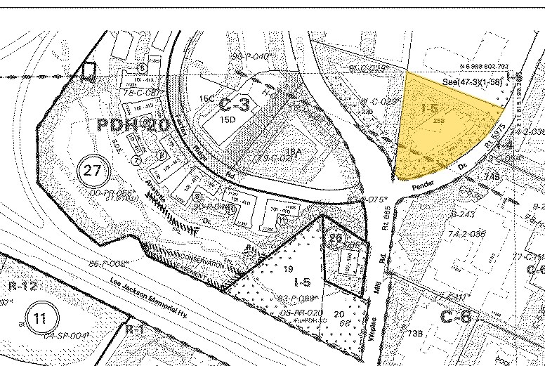 3930 Pender Dr, Fairfax, VA à vendre - Plan cadastral – Image 2 sur 8