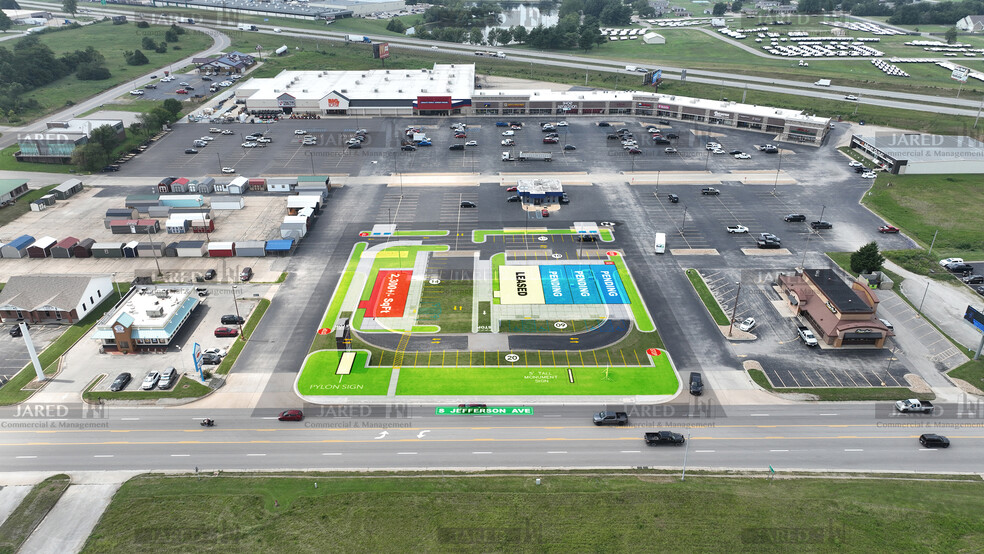 1655-1701 S Jefferson Ave, Lebanon, MO à louer - Photo de l’immeuble – Image 1 sur 20