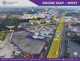 Plus de détails pour & Otter Creek Rd, Little Rock, AR - Terrain à vendre